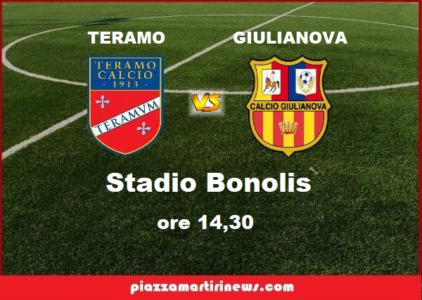 Oggi al Bonolis il superderby Teramo–Giulianova: biancorossi all’inseguimento dell’Ostiamare – Le formazioni – Le partite della 20^ giornata