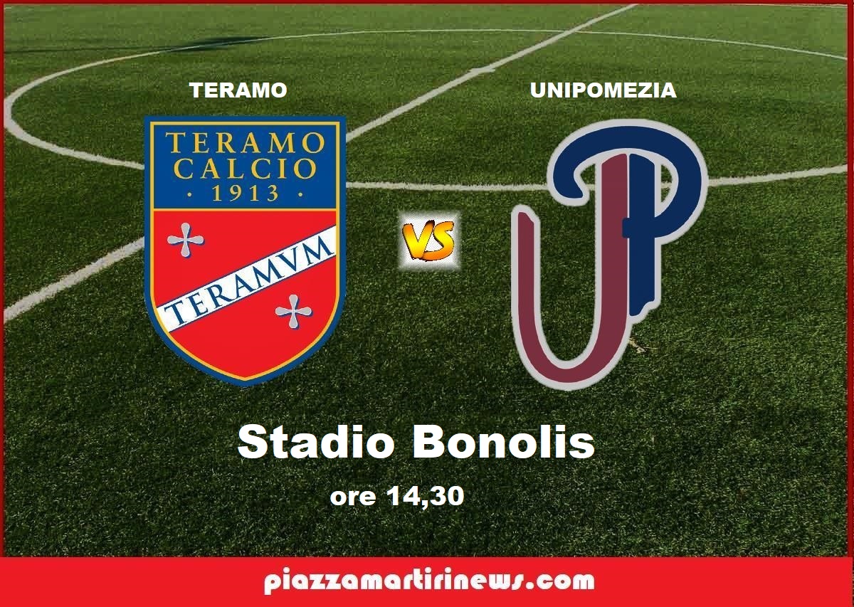 Teramo1913 vs Unipomezia. Le formazioni-Le partite di oggi-La Classifica alla 17^ giornata