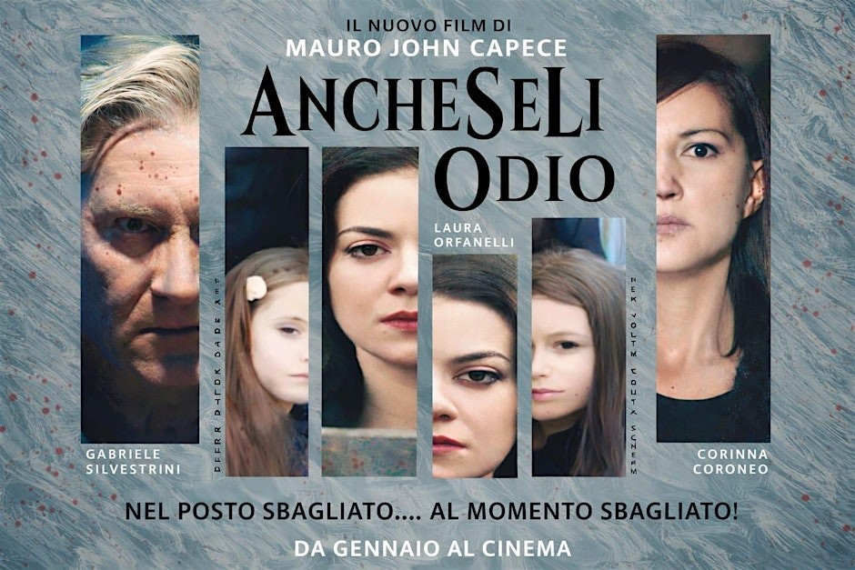 “AncheSeLiOdio”: Il nuovo film di Mauro John Capece debutta in anteprima nazionale