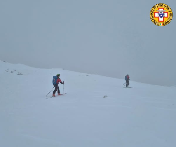 Gran Sasso, escursionisti dispersi nella nebbia: salvati dal Soccorso Alpino