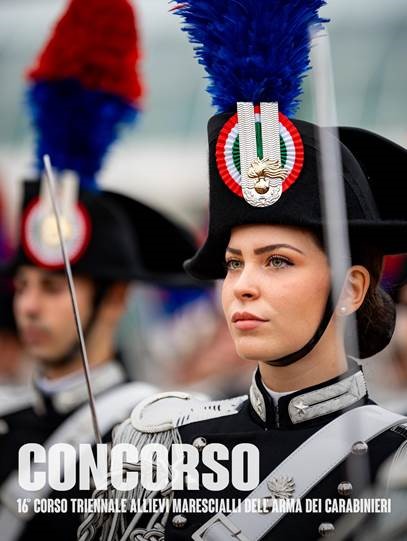 Futuri Marescialli dei Carabinieri. Al via il XVI concorso per il reclutamento