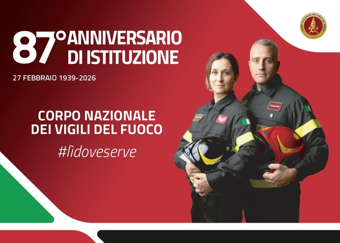 Teramo, i Vigili del Fuoco celebrano l’87° anniversario della fondazione con una giornata di eventi
