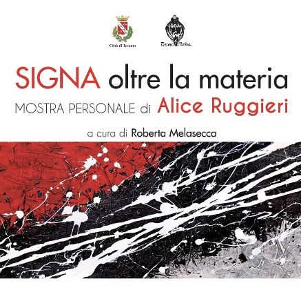 Alice Ruggieri in mostra a Teramo con “SIGNA oltre la materia”