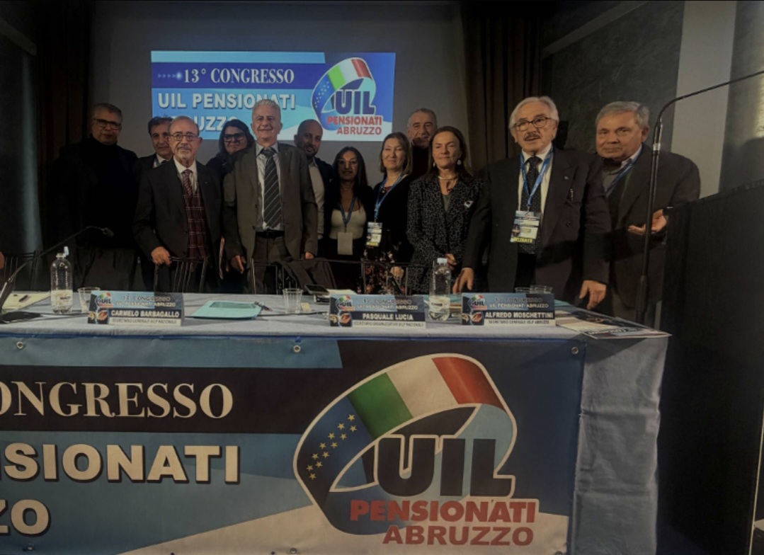 Congresso pensionati UIL: Al centro del dibattito sanità e intelligenza artificiale. Alfredo Moschettini riconfermato alla guiDa