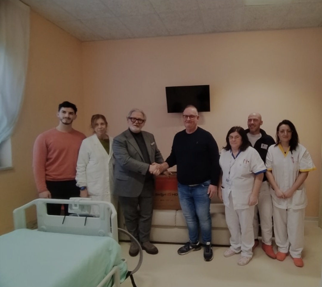 Asl Teramo, donati televisori all’Hospice