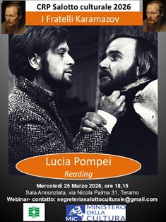 A Teramo un reading dedicato a “I fratelli Karamazov”