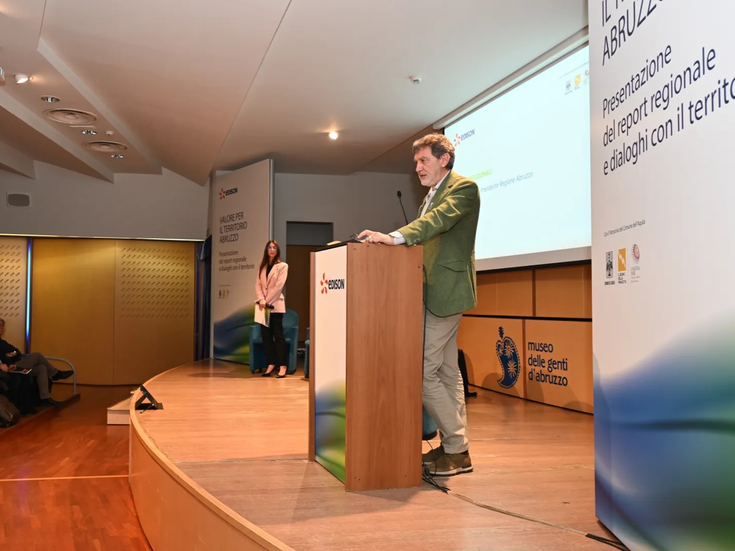 Transizione ecologica: Marsilio illustra i dati della collaborazione tra Abruzzo ed Edison