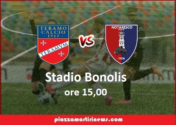 Derby al “Bonolis”: Il Teramo sogna la vetta, il Notaresco cerca l’impresa – Le partite di oggi