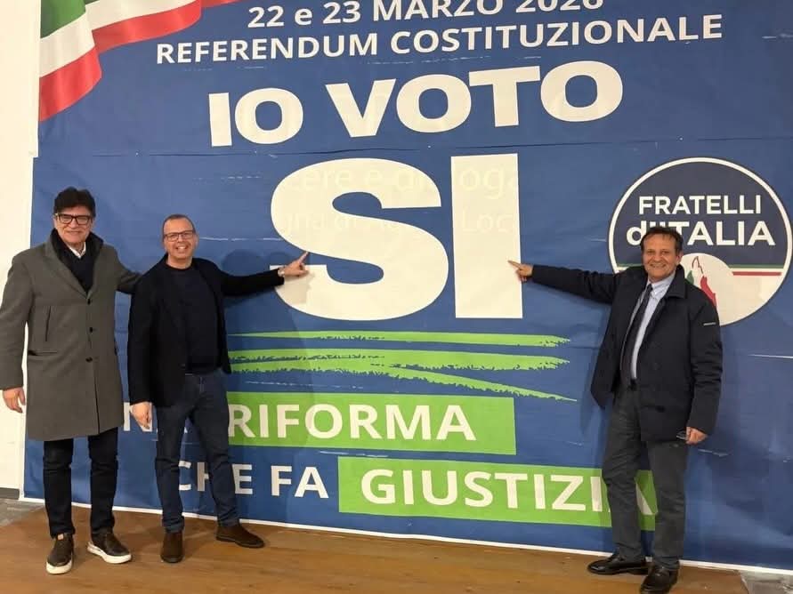 Corropoli, incontRo per il “Sì” al referendum con il vice presidente della Camera Rampelli
