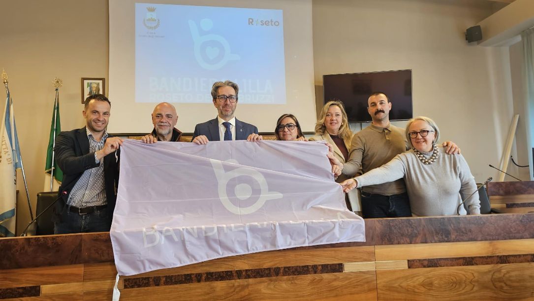 Roseto entra nella rete nazionale della Bandiera Lilla