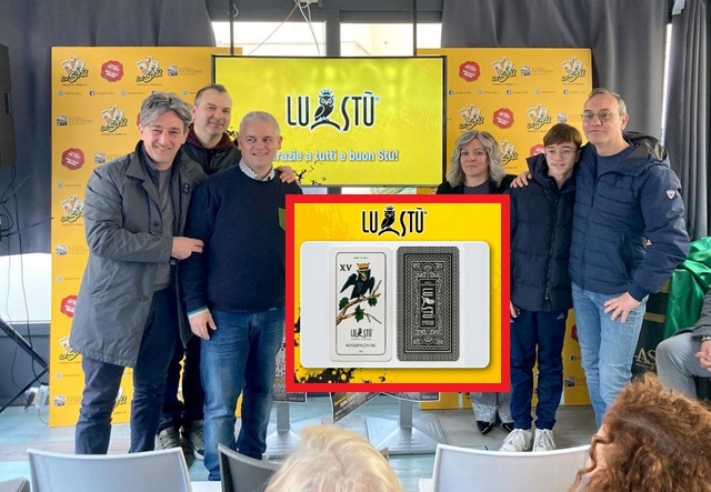 Lo STU’ cambia veste: Presentate stamani le nuove carte. Spicca il richiamo ai colori del borgo