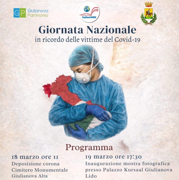 Giulianova, due iniziative per la Giornata nazionale in ricordo delle vittime del Covid