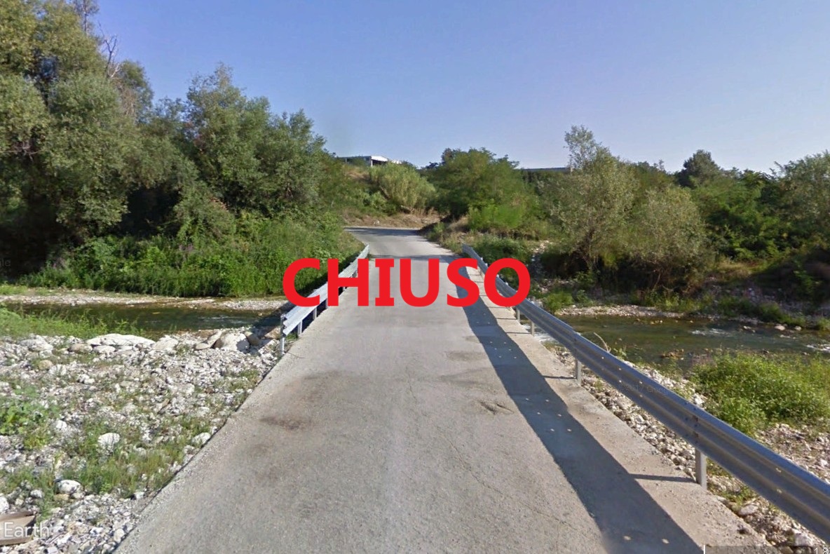 Emergenza maltempo, disposta la chiusura precauzionale del guado di Carapollo