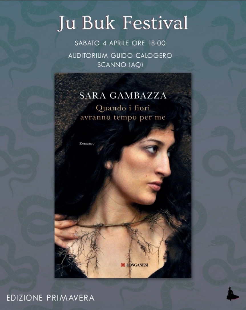 Ju Buk Festival: a Scanno la presentazione del romanzo di Sara Gambazza
