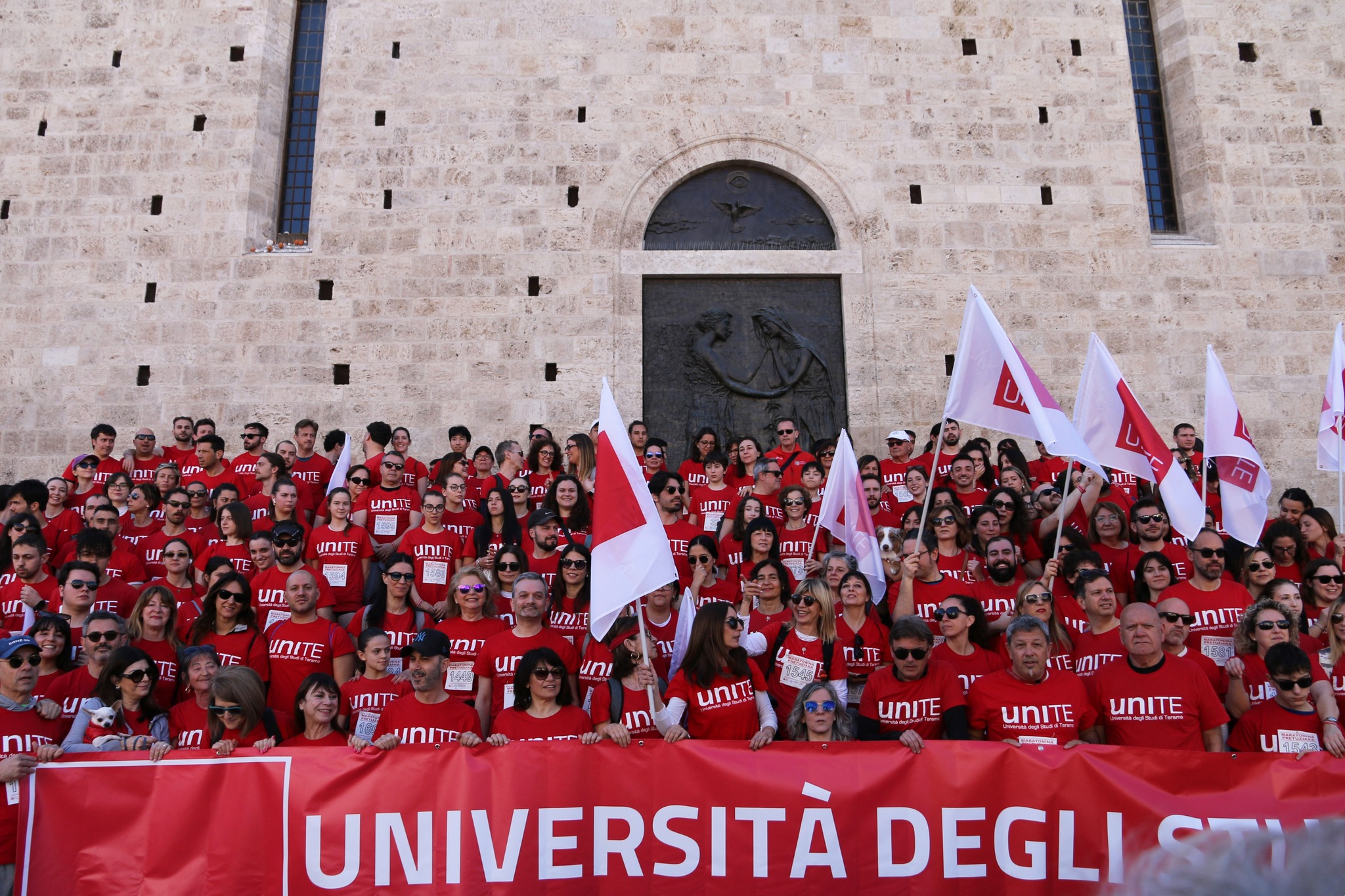 L’Università di Teramo alla 45ª Maratonina Pretuziana con il messaggio “We Are Peace”