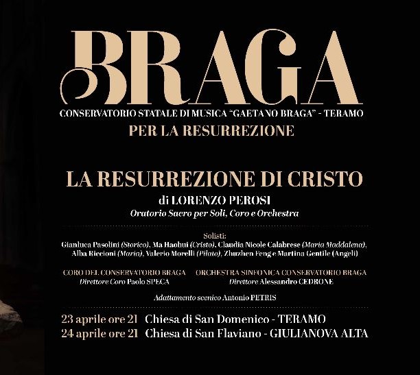 Il Braga porta in scena La Resurrezione di Cristo di Perosi