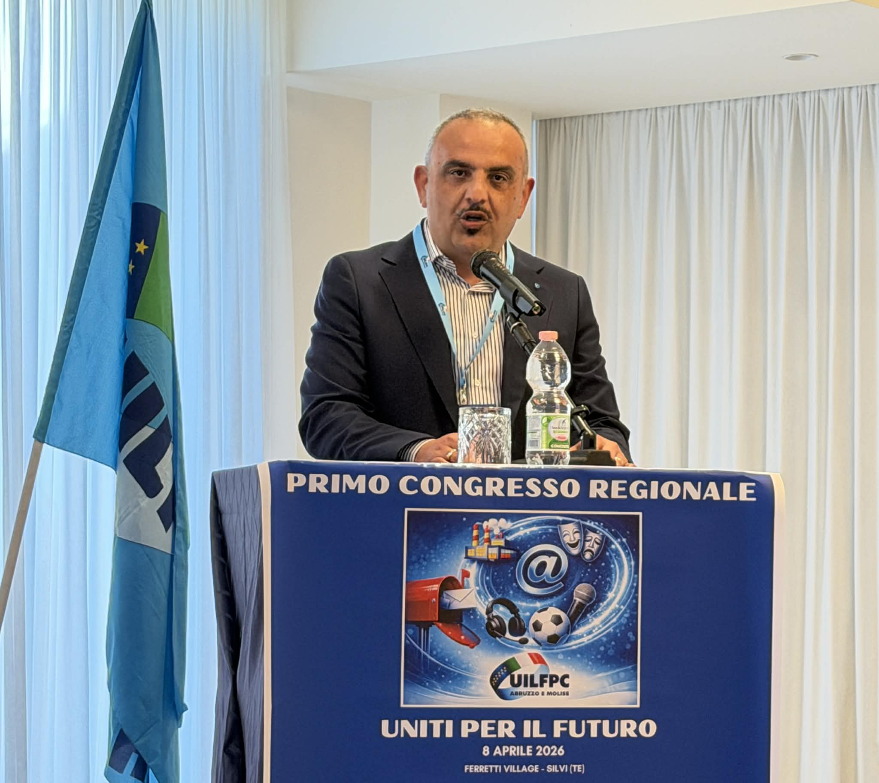 Nasce la Uil Fpc Abruzzo Molise: Giulio Cerasa alla guida della nuova federazione. Focus su Intelligenza artificiale e recupero del potere d’acquisto