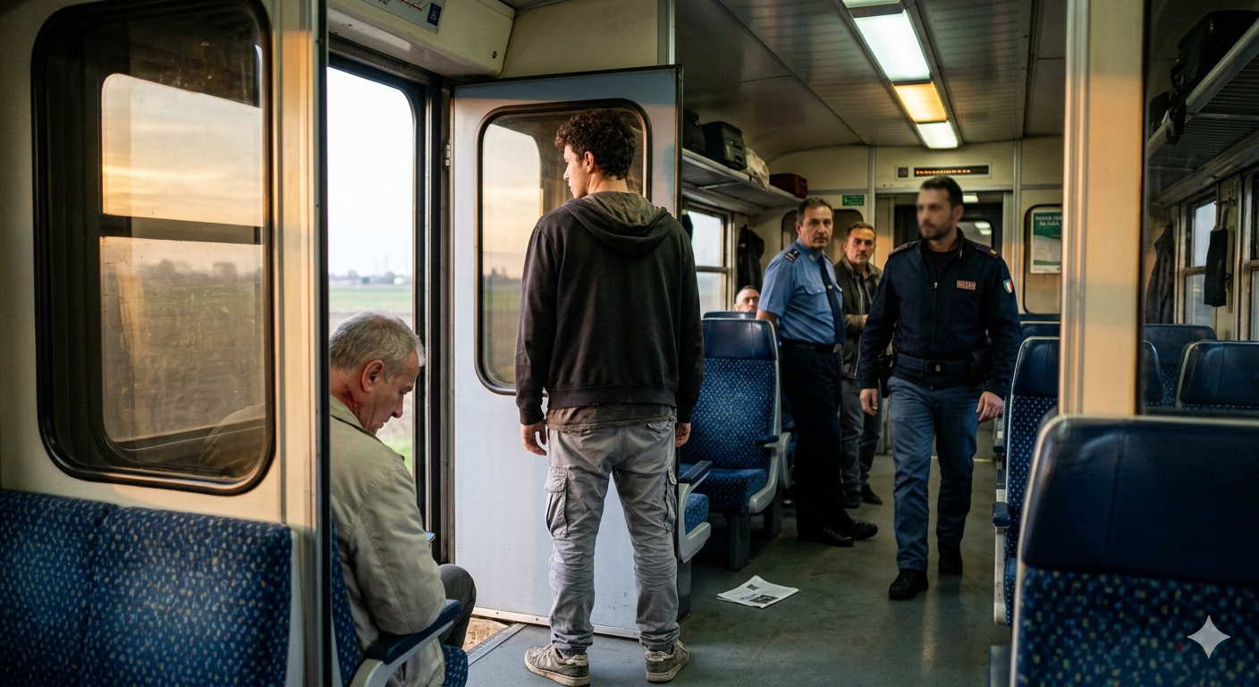 Aggressione su un convoglio ferroviario: recuperata refurtiva e fermato il responsabile