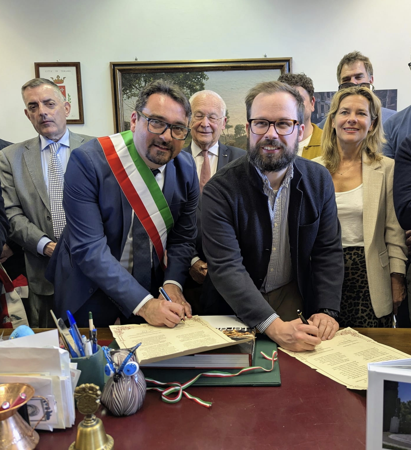 Teramo e Memmingen: rinnovato il gemellaggio dopo quarant’anni