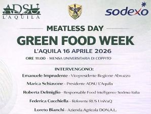 Sostenibilità alimentare: torna all’Aquila la Green Food Week per gli studenti