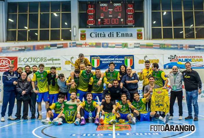 Handball. Sabato di fuoco a Enna: l’Orlando cerca la promozione contro un Teramo rimaneggiato