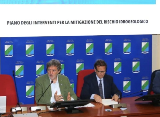 Dissesto idrogeologico: l’Abruzzo accelera con 24 milioni per la messa in sicurezza​