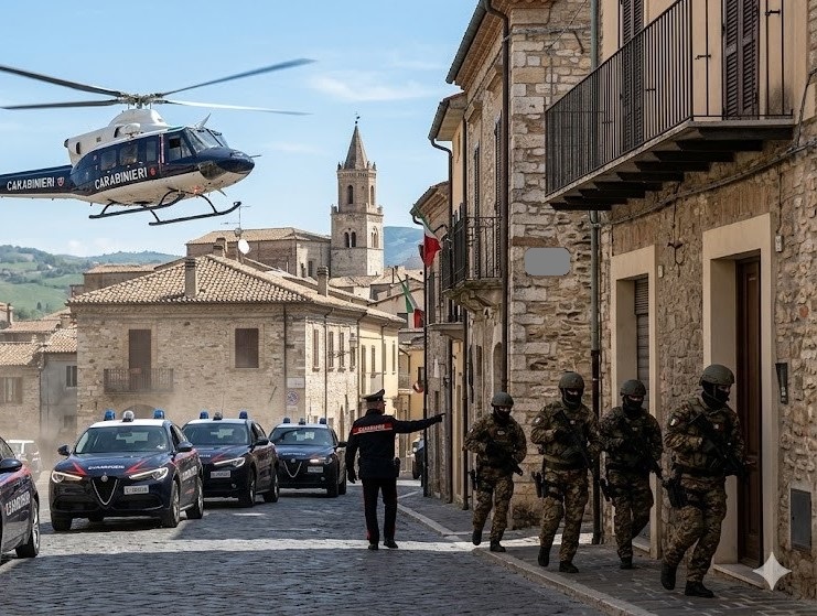 Scacco alla ‘ndrangheta vibonese: il blitz si estende fino al Teramano
