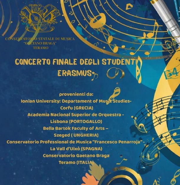 Docenti e studenti europei in concerto all’Auditorium Santa Maria a Bitetto