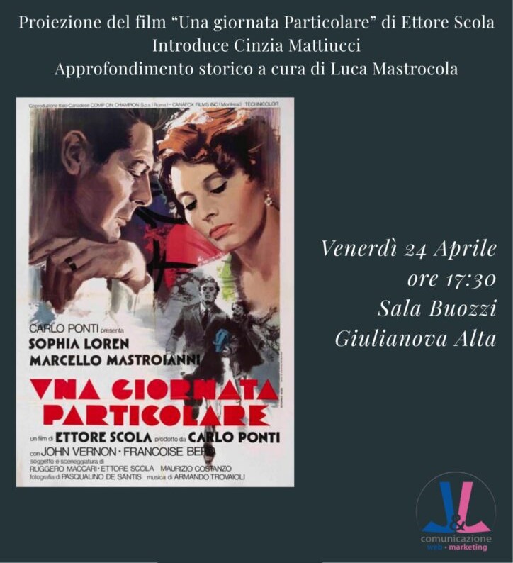 Giulianova celebra il 25 aprile con il capolavoro di Scola “Una giornata particolare”