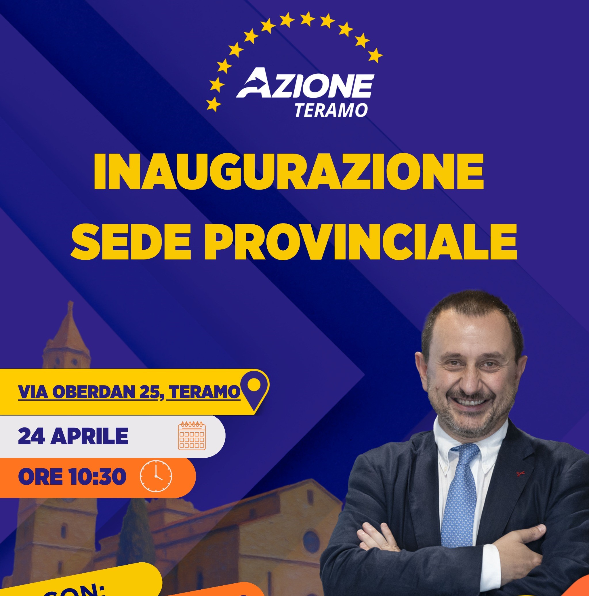 Nuova sede di “Azione” a Teramo: Inaugurazione venerdì 24