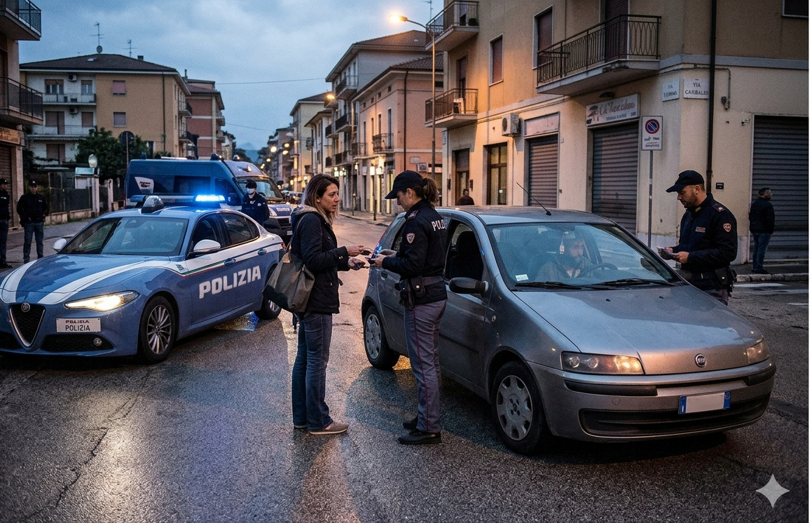 Esce dal carcere e torna subito nei guai: fermata con droga e violazione delle disposizioni