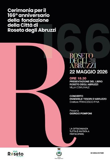 Roseto compie 166 anni: volume fotografico e musica per la città