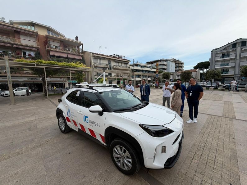 Roseto, Italgas introduce la tecnologia Picarro per il monitoraggio della rete gas