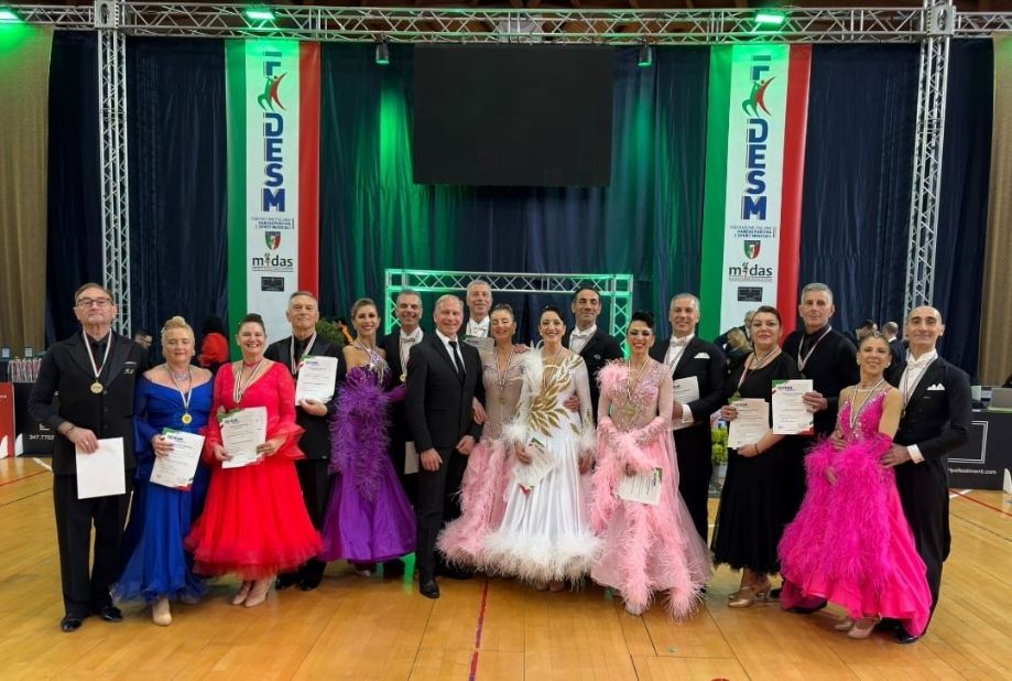 Danza sportiva: l’ASD Sensazione di Movimento protagonista a Pomezia