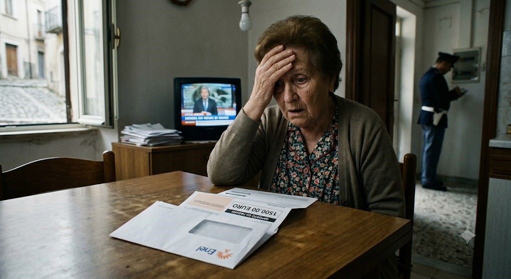bolletta shock da 1.500 euro: scopre l’allaccio abusivo del vicino e lo denuncia”