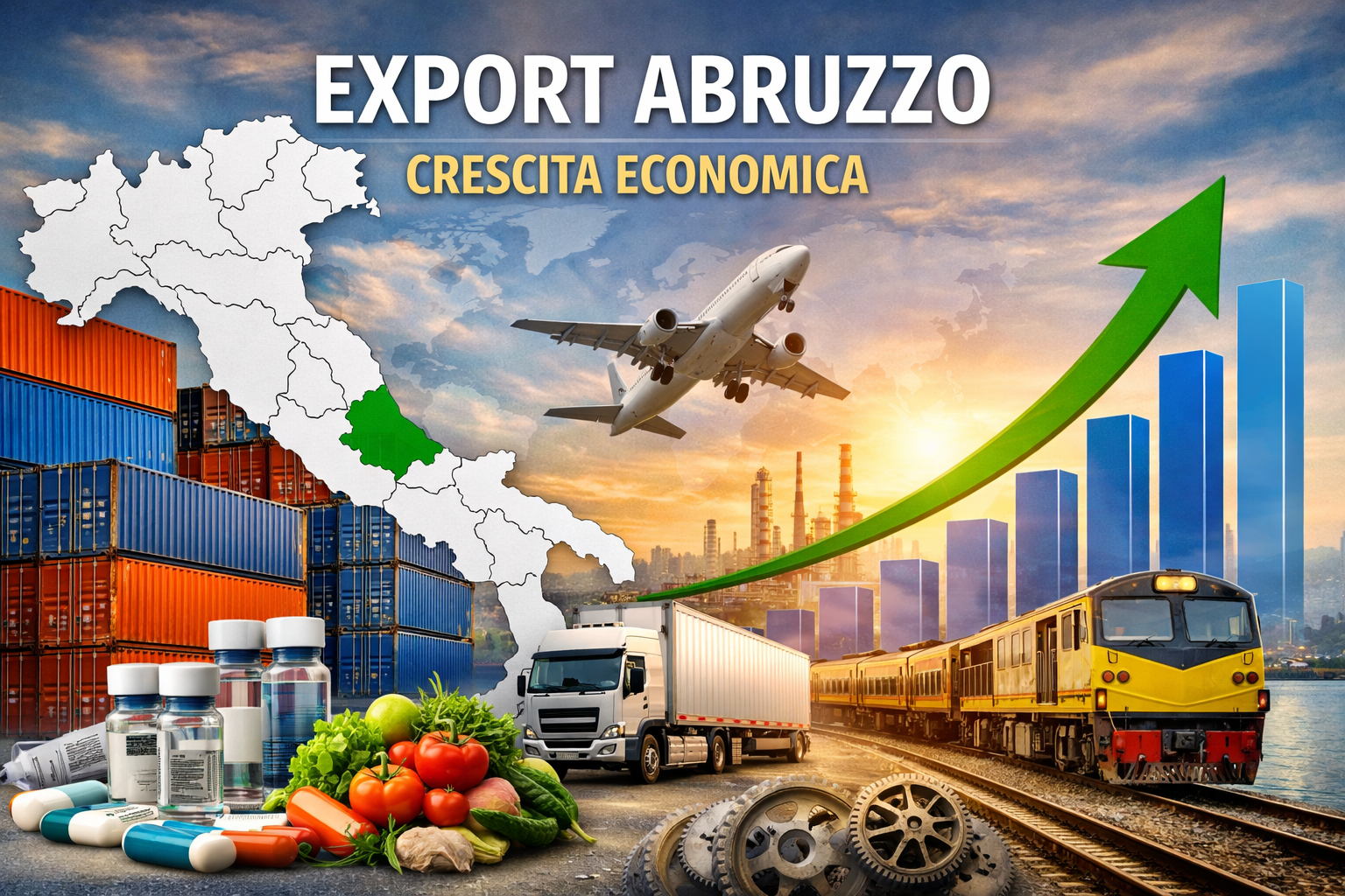 Export Abruzzo, il presidente Marsilio: dati in crescita