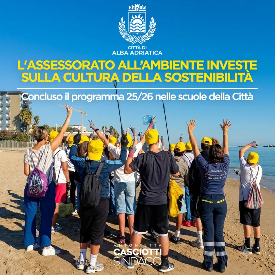 Alba Adriatica, concluso il percorso di educazione ambientale 2025/2026