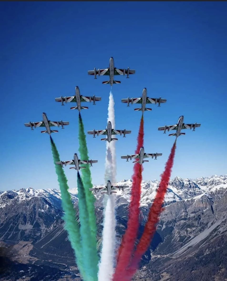 Frecce Tricolori all’Aquila. Il video ufficiale delle prove
