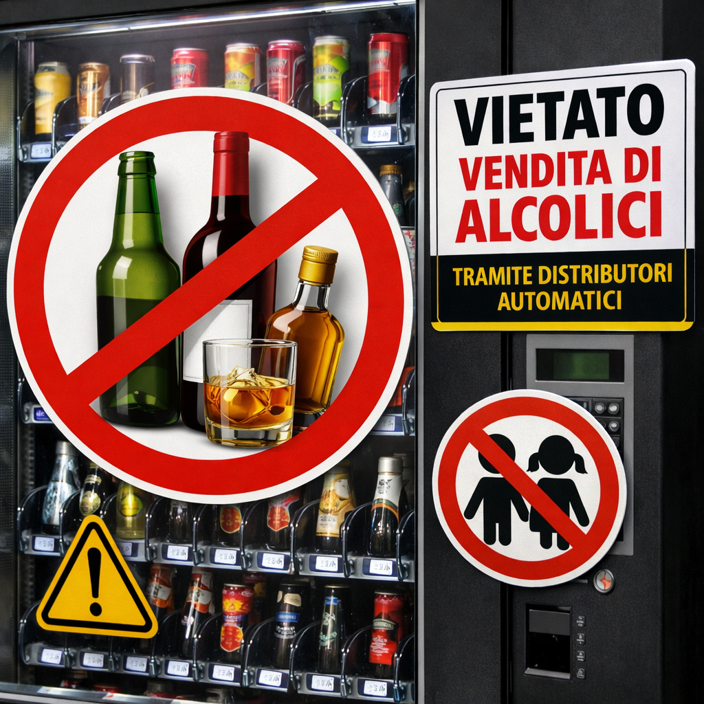 Abruzzo. Basta alcolici nei distributori automatici:”una tutela per i minori”