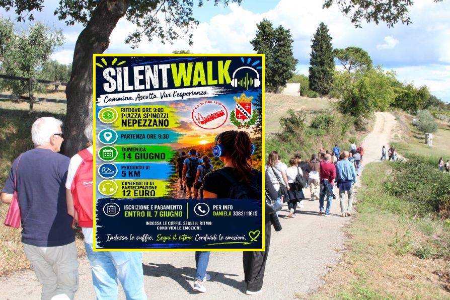 Silent Walk a Nepezzano rinviata al 22 giugno