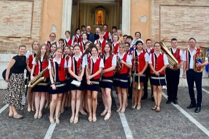 XXXIVª Festival Bande e Majorette: a Nereto l’Orchestra di fiati giovanile polacca MCK Diament