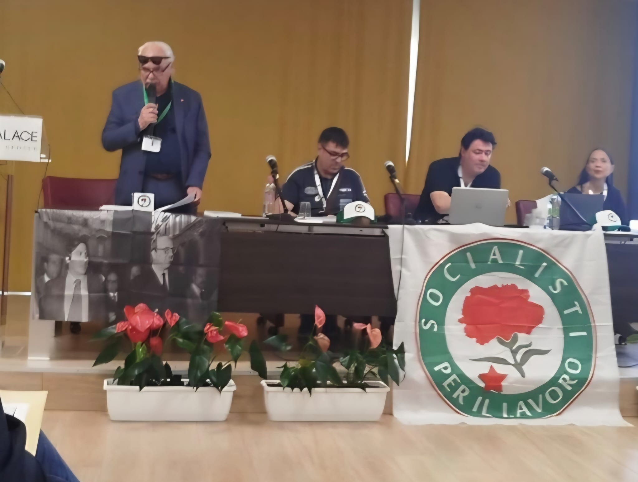 Congresso interregionale del Partito Socialisti per il Lavoro al Blu Palace di Mosciano