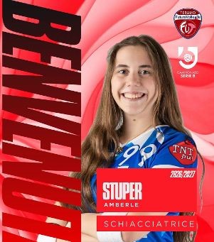 Futura Volley Teramo nel girone B1/D, stagione al via il 17 ottobre. Arriva la schiacciatrice Stuper
