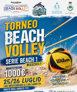 Beach Volley, Roseto ospita 24 coppie per la Serie Beach 1 Fipav