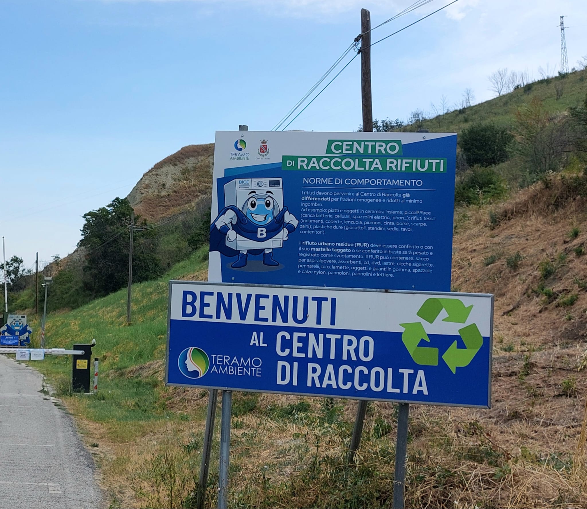 Teramo Vivi Città: “Il centro di Carapollo funziona, perchè mettersi nei guai abbandonando spazzatura per strada?”