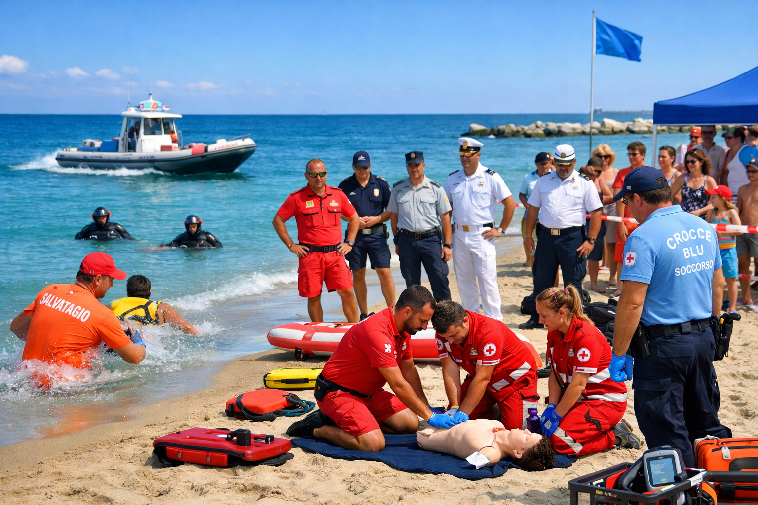 Roseto, il 25 luglio la Giornata mondiale della prevenzione dell’annegamento