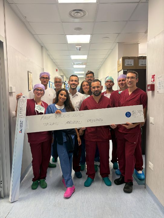 Ospedale Mazzini, nuova tecnica endovascolare per un complesso aneurisma dell’arco aortico