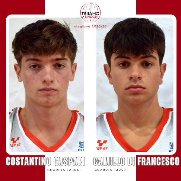 Basket. Tasp 2K20: confermati Gaspari e Di Francesco, lunedì al via la nuova stagione