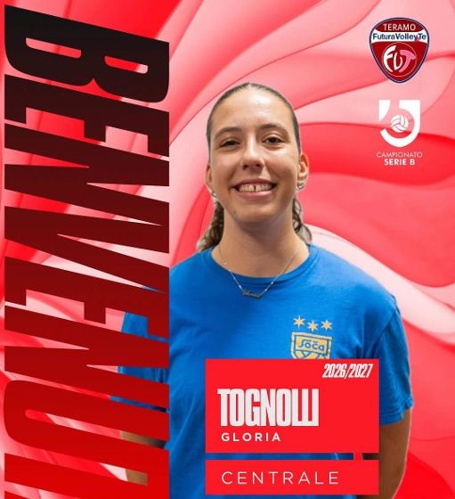 Volley. Futura Teramo: arriva la centrale Gloria Tognolli