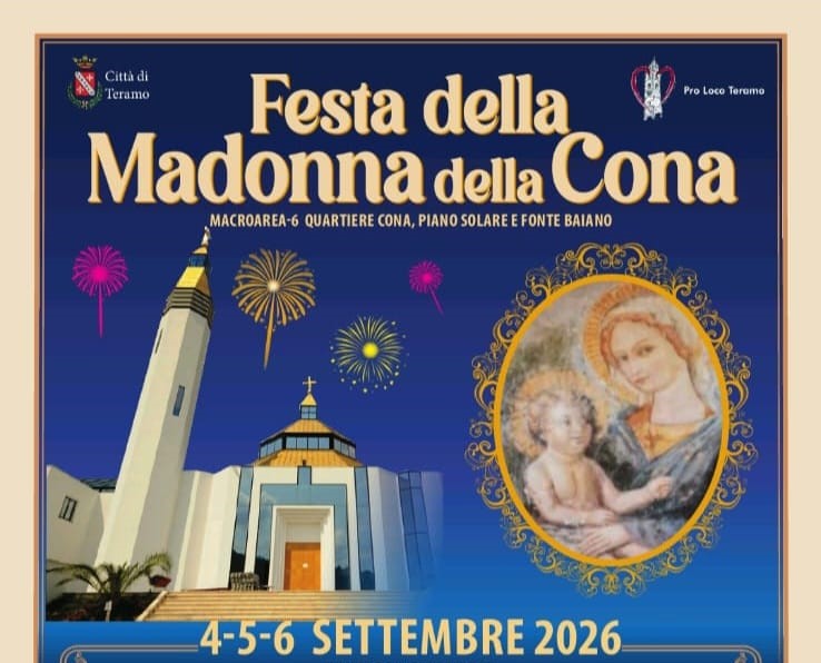 Musica, giochi e celebrazioni religiose: a Teramo tornano i festeggiamenti per la Madonna della Cona